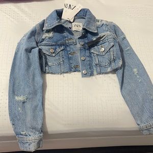 Cropped Zara Jean Jacket